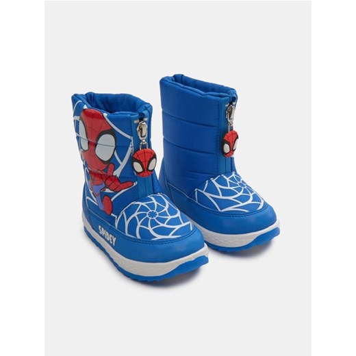 Sinsay - Śniegowce z lekką podeszwą Spidey & His Amazing Friends - niebieski - id: 606GE-55X - marki Sinsay - 186762237 Sinsay - Śniegowce z lekką podeszwą Spidey & His Amazing Friends - niebieski ze sklepu Sinsay w kategorii Buty zimowe dziecięce - zdjęcie 186762237