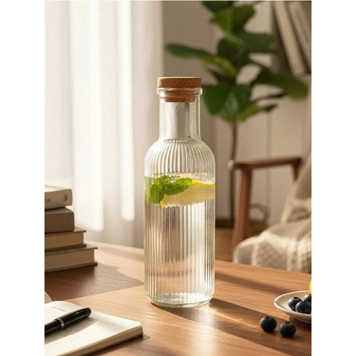 Sinsay - Butelka z korkiem - biały Sinsay One Size Sinsay