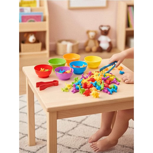 Sinsay - Zestaw do sortowania z figurkami - wielobarwny ze sklepu Sinsay w kategorii Zabawki - zdjęcie 186762315