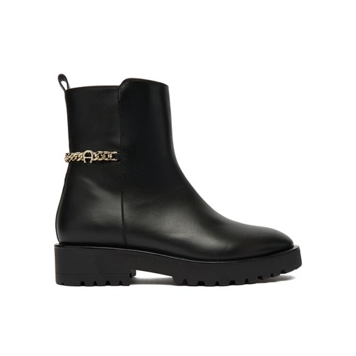 Botki Aigner 1252180 Czarny - id: 0000305873651 - marki Aigner - 186762489 Botki Aigner 1252180 Czarny ze sklepu eobuwie.pl w kategorii Botki - zdjęcie 186762489