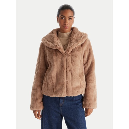 Guess Futro W0BL0N WDCH0 Beżowy Regular Fit - id: 0000305460875 - marki Guess - 186762757 Guess Futro W0BL0N WDCH0 Beżowy Regular Fit ze sklepu MODIVO w kategorii Futra damskie - zdjęcie 186762757
