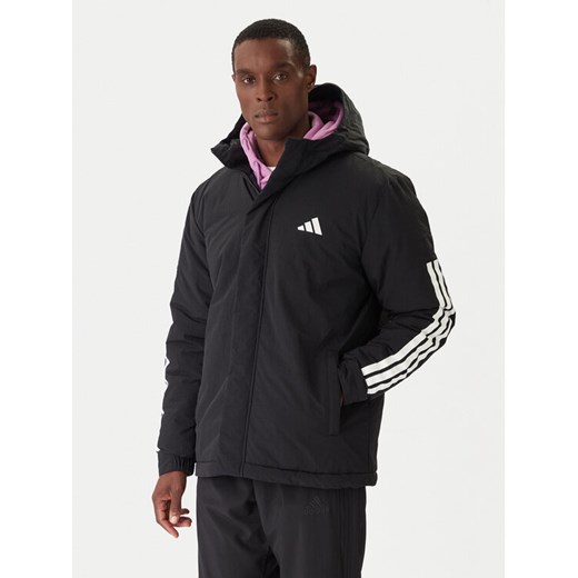 adidas Kurtka zimowa Climawarm 3-Stripes JY8303 Czarny Regular Fit ze sklepu MODIVO w kategorii Kurtki męskie - zdjęcie 186762766