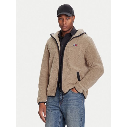 Tommy Jeans Bluza DM0DM19224 Beżowy Regular Fit ze sklepu MODIVO w kategorii Bluzy męskie - zdjęcie 186762798