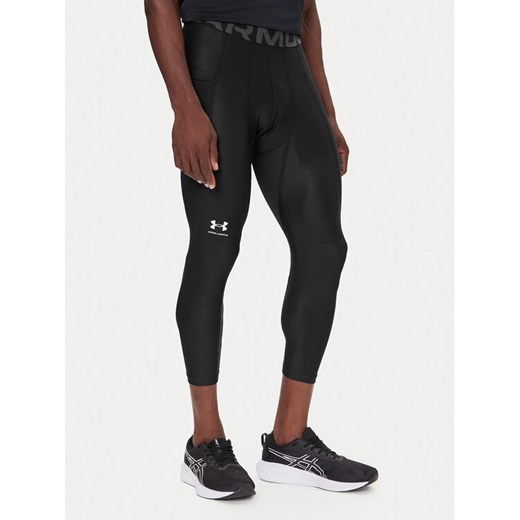 Under Armour Legginsy HeatGear® 1361588 Czarny Slim Fit ze sklepu MODIVO w kategorii Bielizna termoaktywna męska - zdjęcie 186762808
