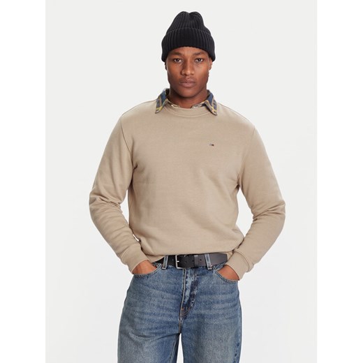Tommy Jeans Bluza DM0DM20741 Beżowy Regular Fit ze sklepu MODIVO w kategorii Bluzy męskie - zdjęcie 186762826