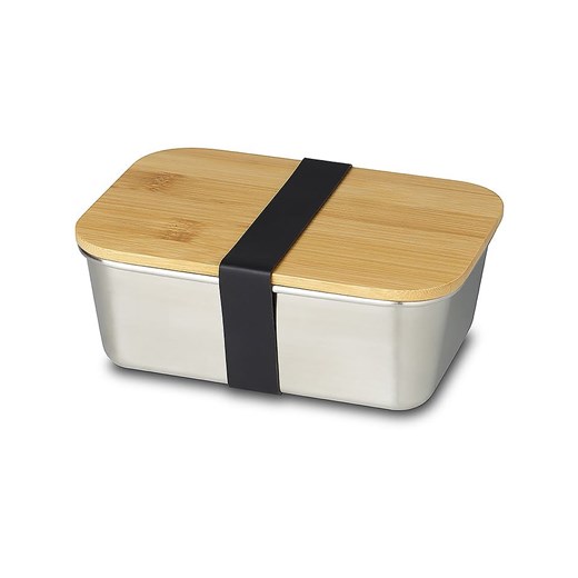 Echtwerk Pojemnik w kolorze srebrno-jasnobrązowym na lunch - 1,5 l ze sklepu Limango Polska w kategorii Pojemniki kuchenne - zdjęcie 186765668