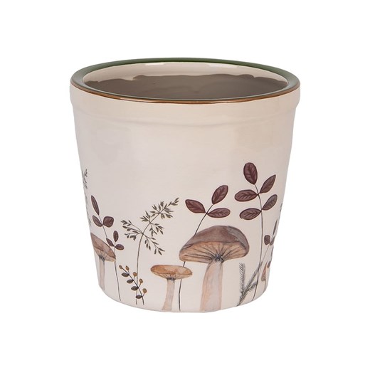 Clayre & Eef Doniczka w kolorze beżowo-jasnobrązowym - wys. 14 x Ø 15 cm - id: 17686573 - marki Limango Polska - 186765797 Clayre & Eef Doniczka w kolorze beżowo-jasnobrązowym - wys. 14 x Ø 15 cm ze sklepu Limango Polska w kategorii Doniczki i osłonki - zdjęcie 186765797
