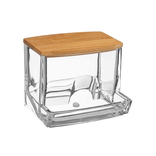 WellHome Pudełko w kolorze jasnobrązowym na patyczki kosmetyczne - 9,3 x 8 x 7,4 cm - id: 17722771 - marki Wellhome - 186765847 WellHome Pudełko w kolorze jasnobrązowym na patyczki kosmetyczne - 9,3 x 8 x 7,4 cm ze sklepu Limango Polska w kategorii Akcesoria i przechowywanie - zdjęcie 186765847