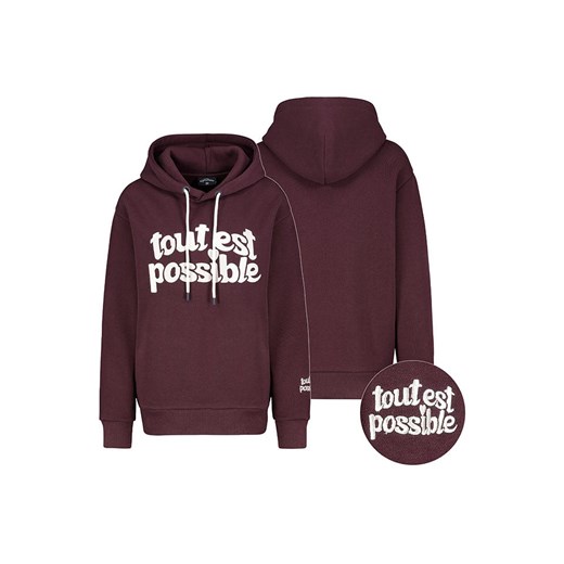 Eight2Nine Bluza w kolorze bordowym ze sklepu Limango Polska w kategorii Bluzy damskie - zdjęcie 186766567