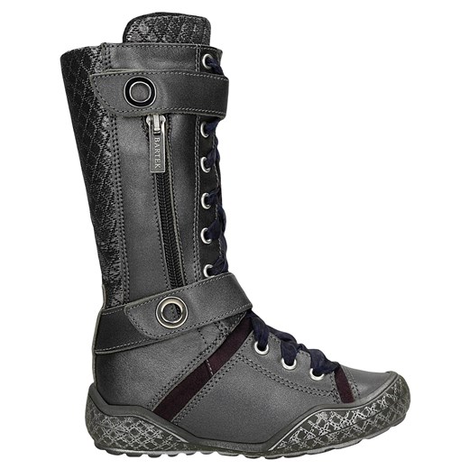 Ciemnoszare Kozaki Bartek Ze Skóry Licowej T-44741/03H ze sklepu Wojas w kategorii Buty zimowe dziecięce - zdjęcie 186766646