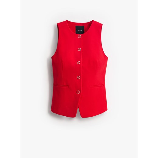 Mohito - Kamizelka - czerwony ze sklepu Mohito w kategorii Kamizelki damskie - zdjęcie 186766717