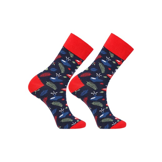 Skarpety za kostkę Moraj CMLS700-005 navy/red ze sklepu kontri.pl w kategorii Skarpetki damskie - zdjęcie 186766818