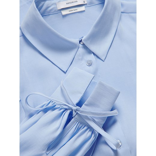 Reserved - Koszula z modalem - jasnoniebieski Reserved M Reserved