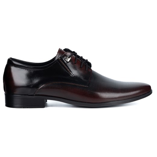 Buty męskie skóra wizytowe 272T9LU czarne ze sklepu butyolivier w kategorii Buty eleganckie męskie - zdjęcie 186767215