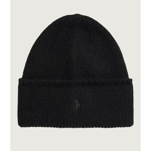 POLO RALPH LAUREN Wełniana czapka HOT FX ze sklepu Gomez Fashion Store w kategorii Czapki zimowe damskie - zdjęcie 186768597