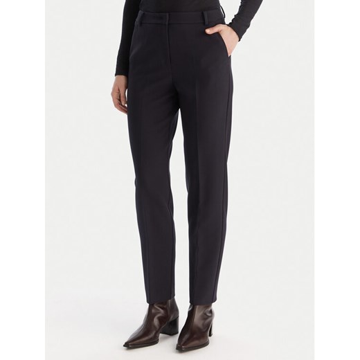 Marella Spodnie materiałowe Eresia 2525136062 Granatowy Regular Fit ze sklepu MODIVO w kategorii Spodnie damskie - zdjęcie 186769055