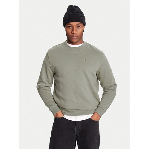Tommy Jeans Bluza DM0DM20741 Zielony Regular Fit ze sklepu MODIVO w kategorii Bluzy męskie - zdjęcie 186769057