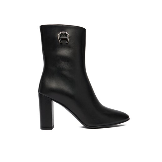 Aigner Botki 1252260 Czarny ze sklepu MODIVO w kategorii Botki - zdjęcie 186769077