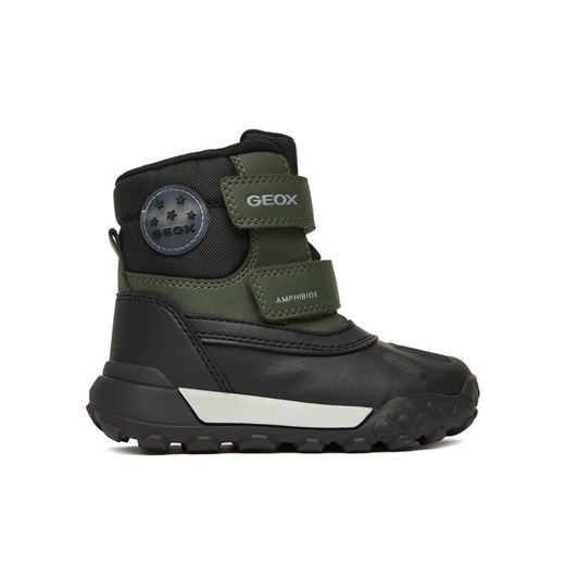 Geox Śniegowce B Trekkyup B Abx B566LC 054FU C0450 S Khaki ze sklepu MODIVO w kategorii Buty zimowe dziecięce - zdjęcie 186769107