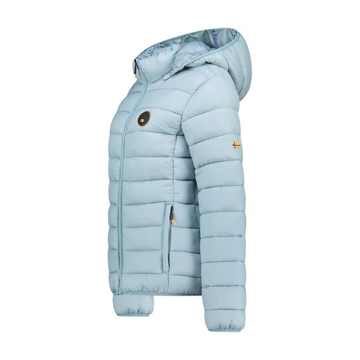 Geographical Norway Kurtka pikowana &quot;Atikamap&quot; w kolorze błękitnym Geographical Norway XXL promocja Limango Polska