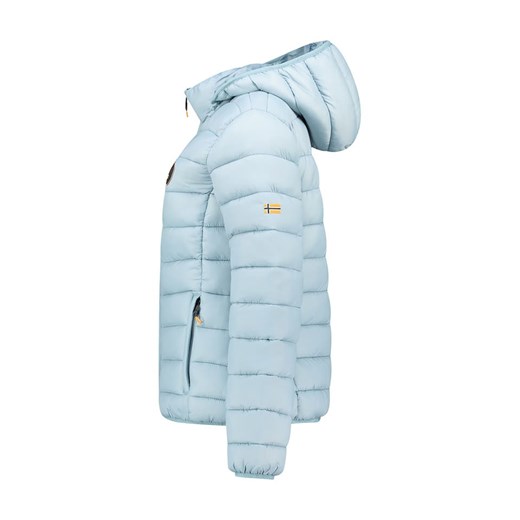 Geographical Norway Kurtka pikowana &quot;Atikamap&quot; w kolorze błękitnym Geographical Norway XXL okazyjna cena Limango Polska