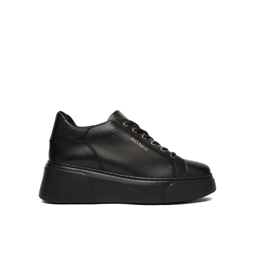 Sneakersy Aigner 1252560 Czarny ze sklepu eobuwie.pl w kategorii Buty sportowe damskie - zdjęcie 186770596