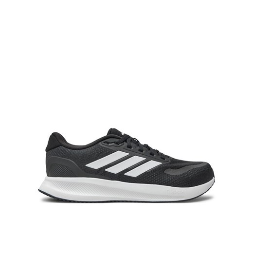 Buty do biegania adidas Runfalcon 5 Wide IE0552 Czarny ze sklepu eobuwie.pl w kategorii Buty sportowe męskie - zdjęcie 186770597