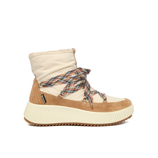 Śniegowce Ara Davos GORE-TEX 12-26909-09 Beżowy ze sklepu eobuwie.pl w kategorii Śniegowce damskie - zdjęcie 186770627