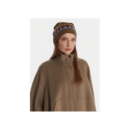 Czapka Weekend Max Mara Time 2525576115 Brązowy OS eobuwie.pl