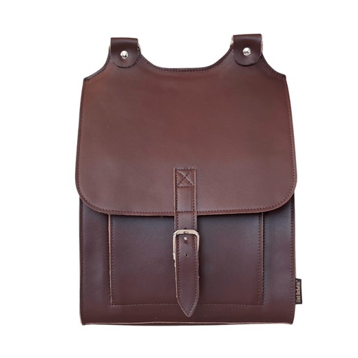 bordowy plecak skórzany Bookpack ze sklepu Słoń Torbalski w kategorii Plecaki - zdjęcie 186771346