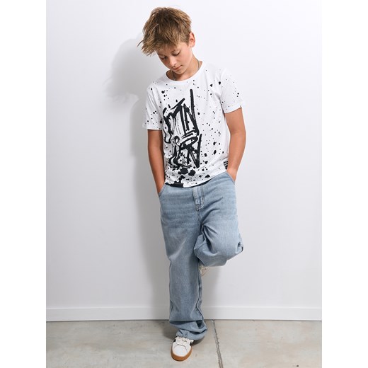 GATE Bawełniana koszulka z nadrukiem 7Y Gate 7Y gateshop