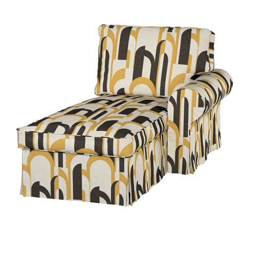 Pokrowiec na szezlong Ektorp prawy ze sklepu dekoria.pl w kategorii Pokrowce na kanapy i fotele - zdjęcie 186771625