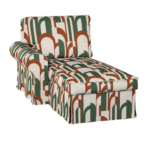 Pokrowiec na szezlong Ektorp lewy ze sklepu dekoria.pl w kategorii Pokrowce na kanapy i fotele - zdjęcie 186771658