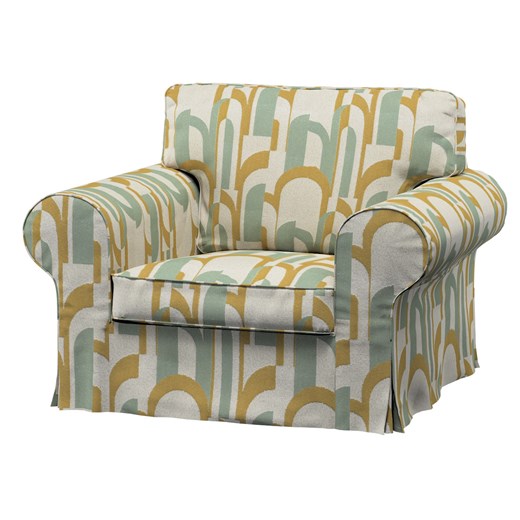 Pokrowiec na fotel Ektorp ze sklepu dekoria.pl w kategorii Pokrowce na kanapy i fotele - zdjęcie 186771805