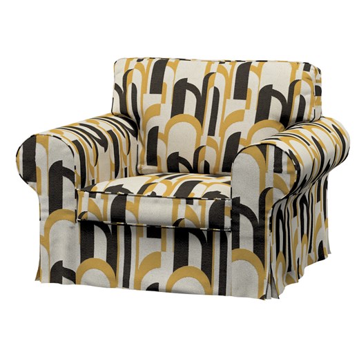 Pokrowiec na fotel Ektorp ze sklepu dekoria.pl w kategorii Pokrowce na kanapy i fotele - zdjęcie 186771808