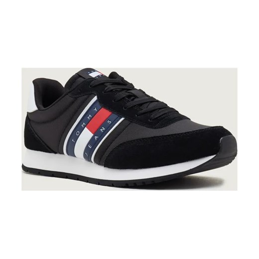 Tommy Jeans Sneakersy TJM RUNNER CASUAL ESS | z dodatkiem skóry ze sklepu Gomez Fashion Store w kategorii Buty sportowe męskie - zdjęcie 186771927