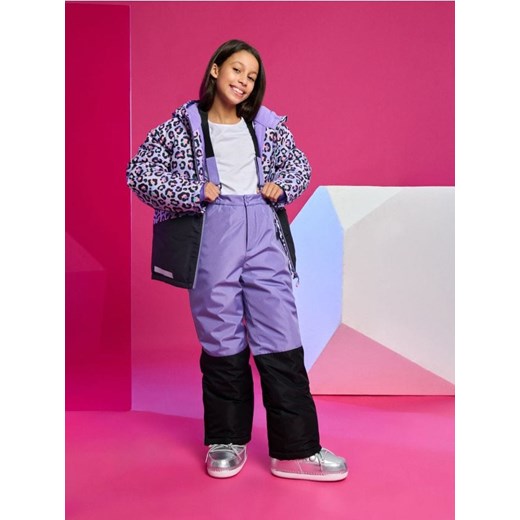 Sinsay - Spodnie narciarskie - fioletowy - id: 320EY-04X - marki Sinsay - 186773667 Sinsay - Spodnie narciarskie - fioletowy ze sklepu Sinsay w kategorii Spodnie dziewczęce - zdjęcie 186773667