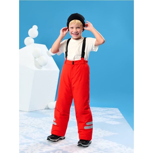 Sinsay - Spodnie narciarskie - pomarańczowy ze sklepu Sinsay w kategorii Spodnie chłopięce - zdjęcie 186773679