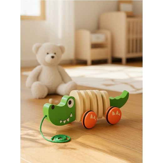 Sinsay - Drewniana zabawka - Krokodyl - green spruce ze sklepu Sinsay w kategorii Zabawki - zdjęcie 186773737