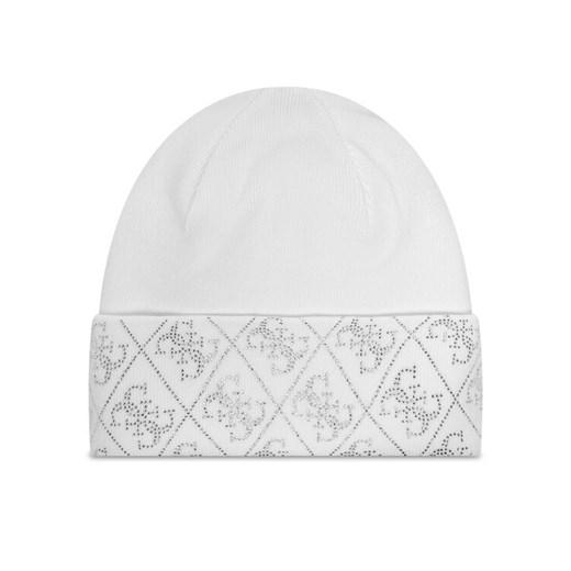 Czapka Guess W5BZ20 Z2NQ2 Biały ze sklepu eobuwie.pl w kategorii Czapki zimowe damskie - zdjęcie 186773807