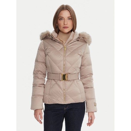 Marciano Guess Kurtka zimowa 5BGL37 7374A Beżowy Regular Fit ze sklepu MODIVO w kategorii Kurtki damskie - zdjęcie 186773819