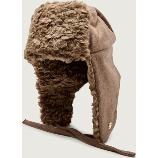 BOSS BLACK Ocieplana czapka Virginyo-L-FF | shearling | wełna ze sklepu Gomez Fashion Store w kategorii Czapki zimowe męskie - zdjęcie 186774326