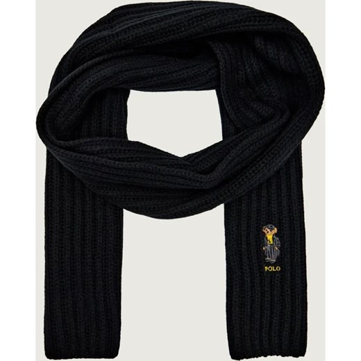 POLO RALPH LAUREN Wełniany szal SPORT BR ze sklepu Gomez Fashion Store w kategorii Szaliki i chusty damskie - zdjęcie 186774336