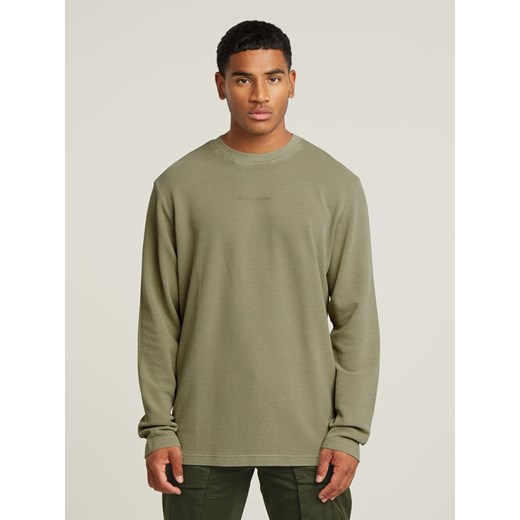 G-Star Sweter w kolorze khaki ze sklepu Limango Polska w kategorii Swetry męskie - zdjęcie 186774879