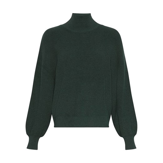 MOSS COPENHAGEN Sweter w kolorze ciemnozielonym Moss Copenhagen M/L wyprzedaż Limango Polska