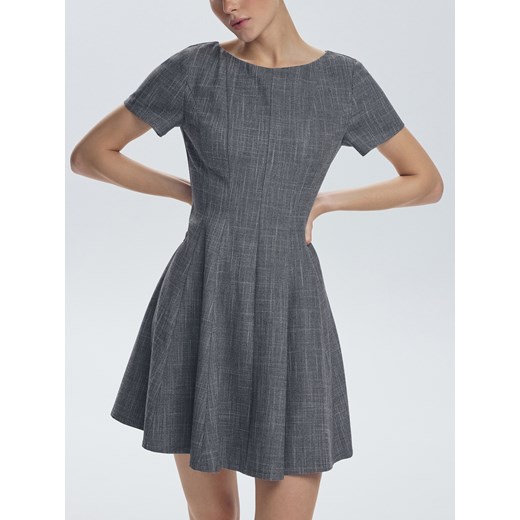 Reserved - Sukienka mini - szary Reserved S Reserved