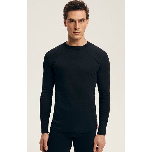 Henderson koszulka męska z długim rękawem 2149-J41, Kolor czarny, Rozmiar L, Henderson ze sklepu Intymna w kategorii Podkoszulki męskie - zdjęcie 186777128