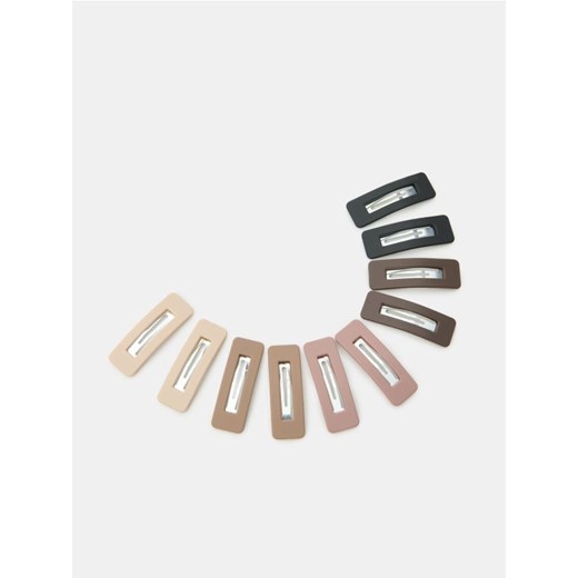 Sinsay - Spinka do włosów z matowym wykończeniem 10 pack - wielobarwny - id: 001EK-MLC - marki Sinsay - 186780786 Sinsay - Spinka do włosów z matowym wykończeniem 10 pack - wielobarwny ze sklepu Sinsay w kategorii Spinki - zdjęcie 186780786