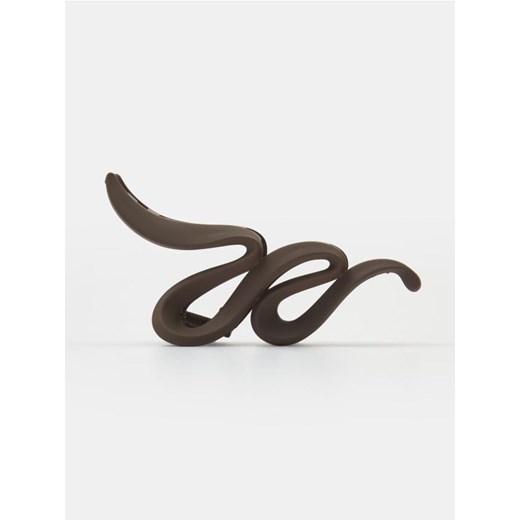 Sinsay - Klamra do włosów z matowym wykończeniem - brązowy ze sklepu Sinsay w kategorii Spinki - zdjęcie 186780798