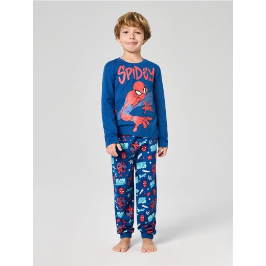 Sinsay - Piżama dwuczęściowa Spider-Man - granatowy - id: 280EV-59X - marki Sinsay - 186780835 Sinsay - Piżama dwuczęściowa Spider-Man - granatowy ze sklepu Sinsay w kategorii Piżamy dziecięce - zdjęcie 186780835